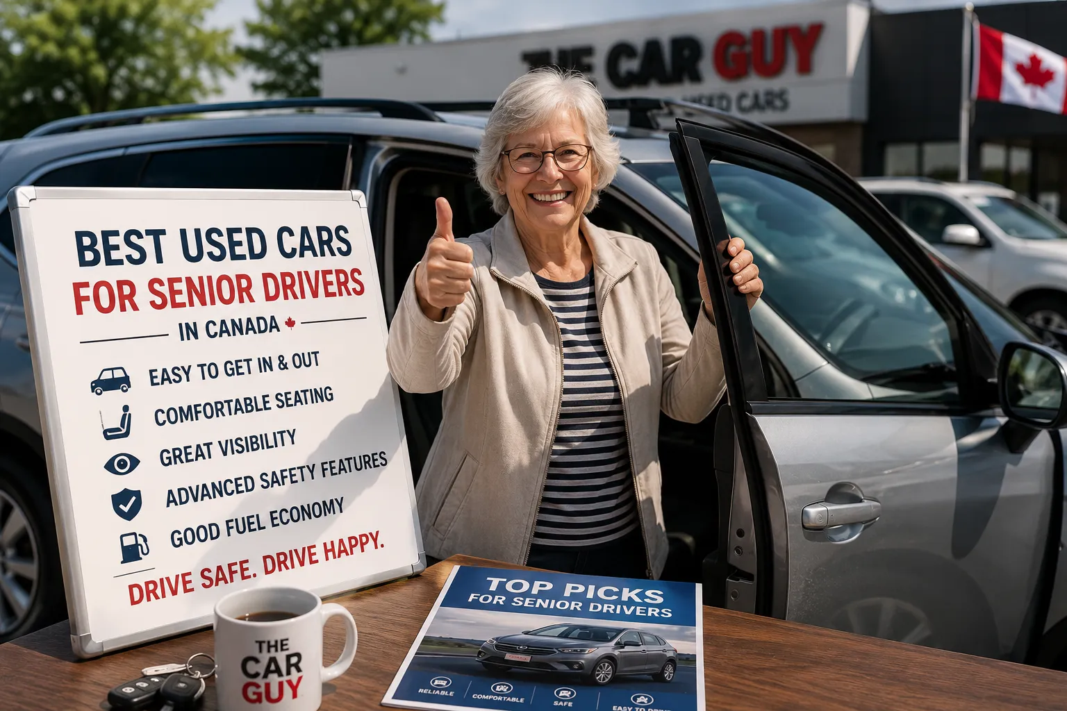 Best Used Cars for Senior Drivers in Canada