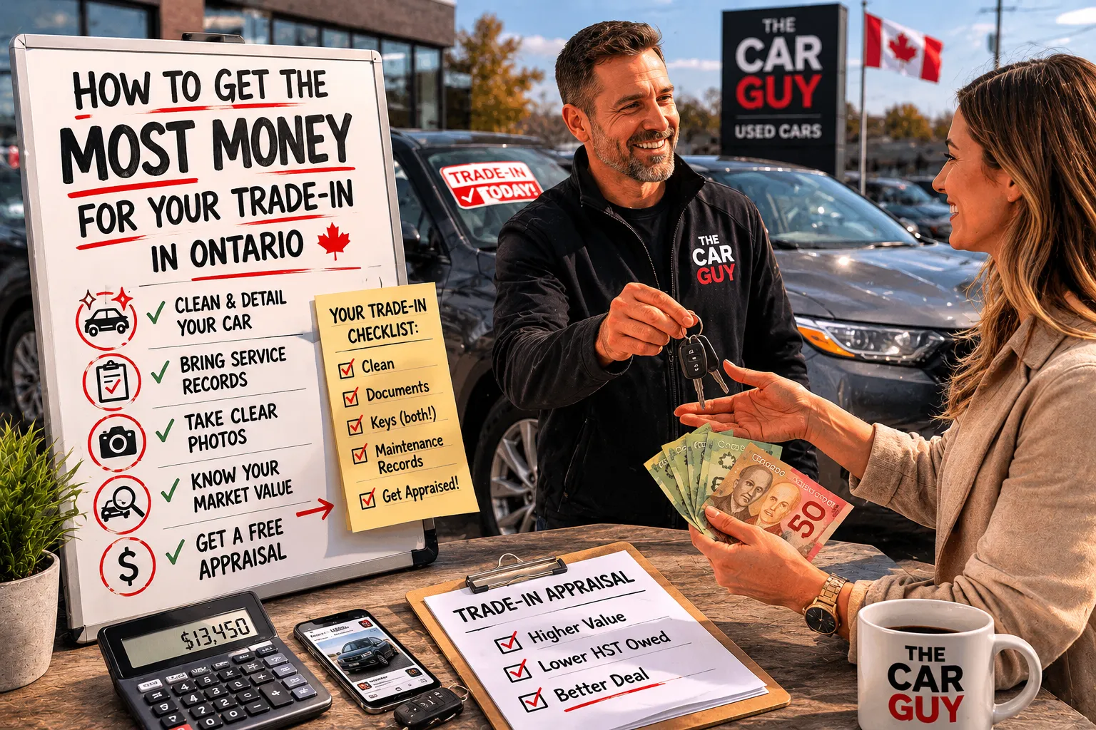 How to Get the Most Money for Your Trade-In in Ontario