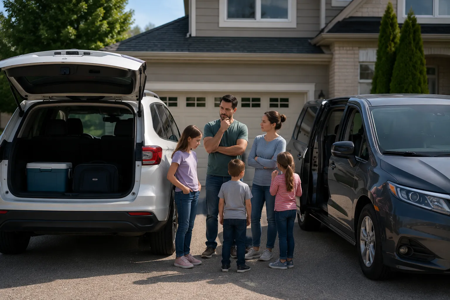SUV or Minivan for a Family of 5 in Canada? Here's How to Decide
